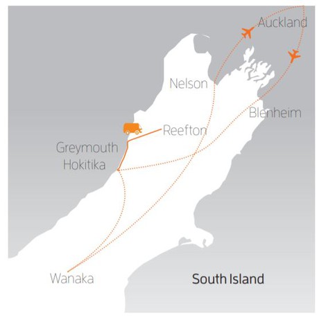 south_island_fly_sip_hosted_air_tour_map