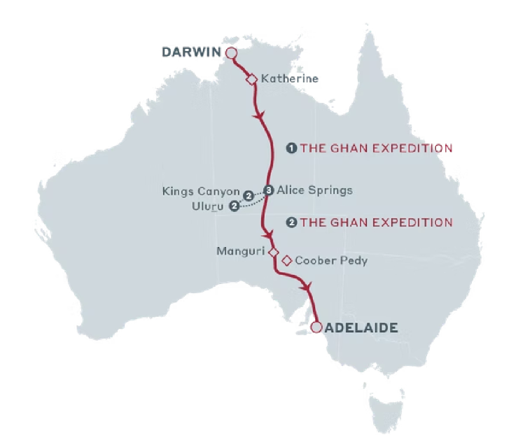 Spectacular Red Centre The Ghan & Outback Spirit Tours 2025 Travel